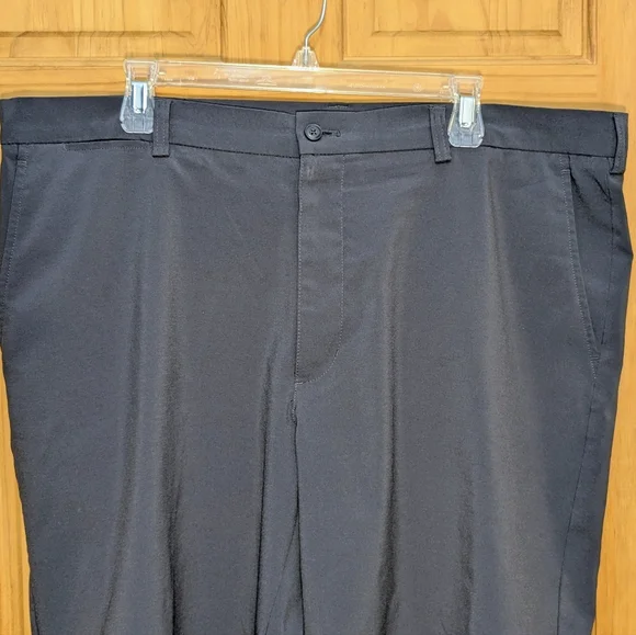 Grand Slam Performance Men's Golf Shorts 40 Waist Gray Bermuda Athleisure - Picture 4 of 8